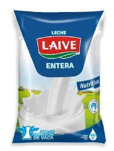 Leche Laive Entera 900ml Bolsa