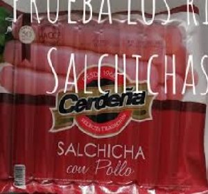 Salchicha Cerdeña Pollo 26 uni