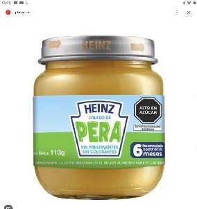 Compota de Pera Heinz 113 gr