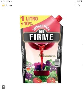 Vinagre del Firme Tinto 1.100 lt