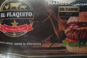 Hamburguesa de Carne El Flaquito