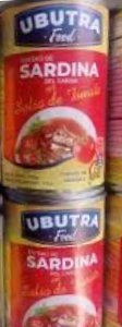 Sardina Salsa de Tomate 170 gr Ubutra