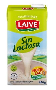 Leche Laive sin Lactosa Caja 480 gr