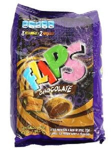Flips Chocolate 400gr Bolsa