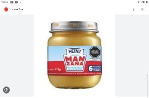Compota de Manzana Heinz 113 gr