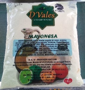 Mayonesa Dvales Bolsa 1 kg