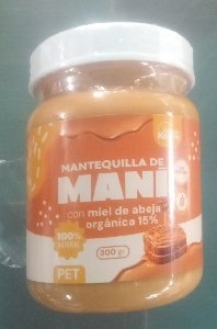 Mantequilla de Mani con Miel 300gr