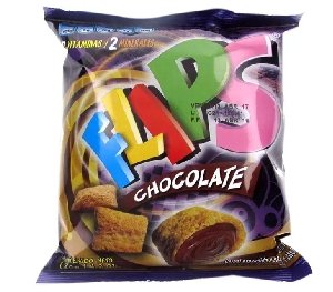 Flips de Chocolate 120 gr